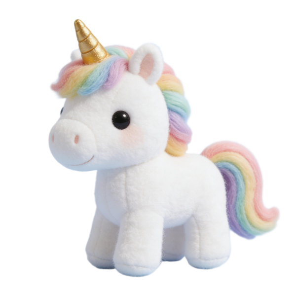 Rainbow Mane Unicorn Plush Toy(30 Inches)
