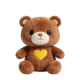 Brown Bear Plush with Yellow Heart Decoration(18 Inches)